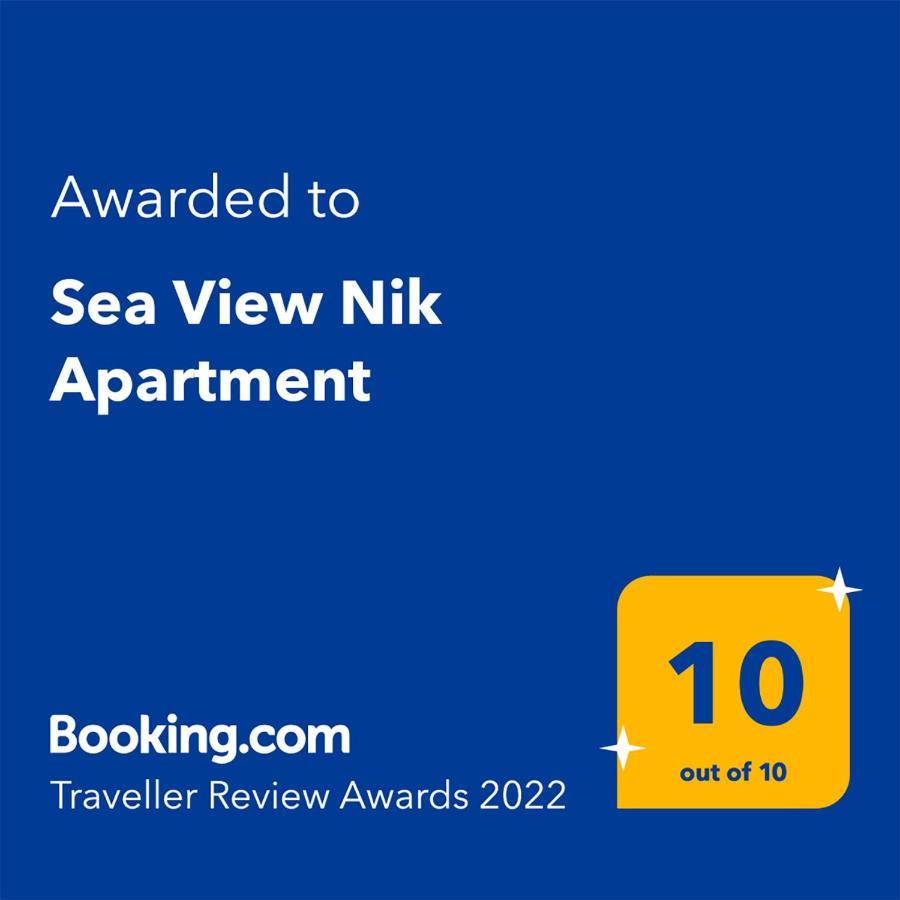 Sea View Nik Apartment Дуррес Екстер'єр фото